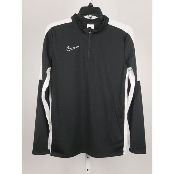 Nike Kids Dri-FIT Academy 1/4 Zip Global Long Sleeve T-Shirt Size L (14-16) - Picture 2 of 8
